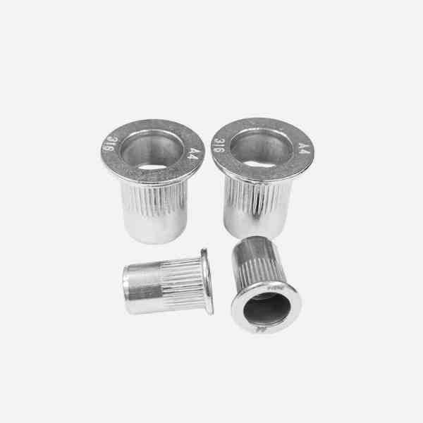 STAINLESS STEEL RIVET NUT (WITH COLLAR)